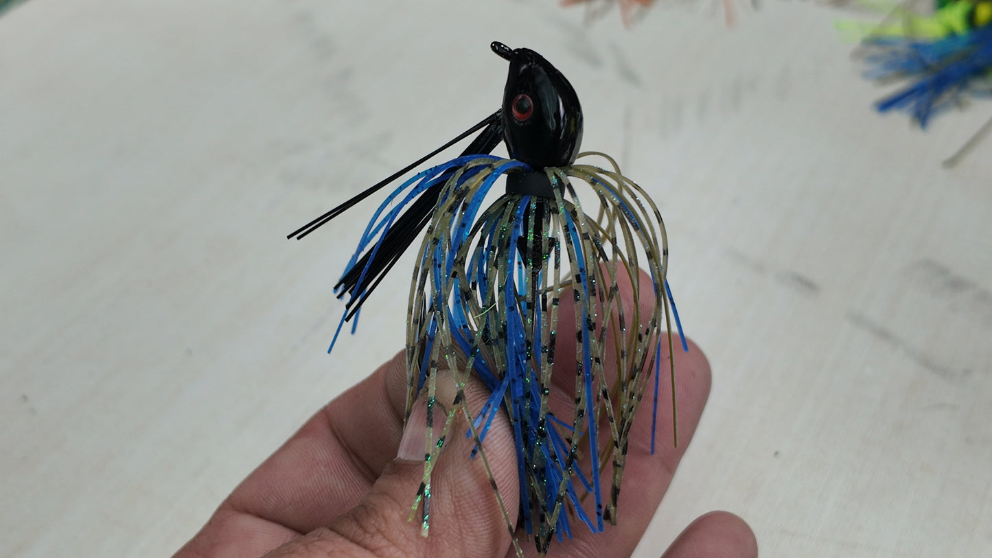 Weedless Swim Pro Jig Lure 60 Degree Hook