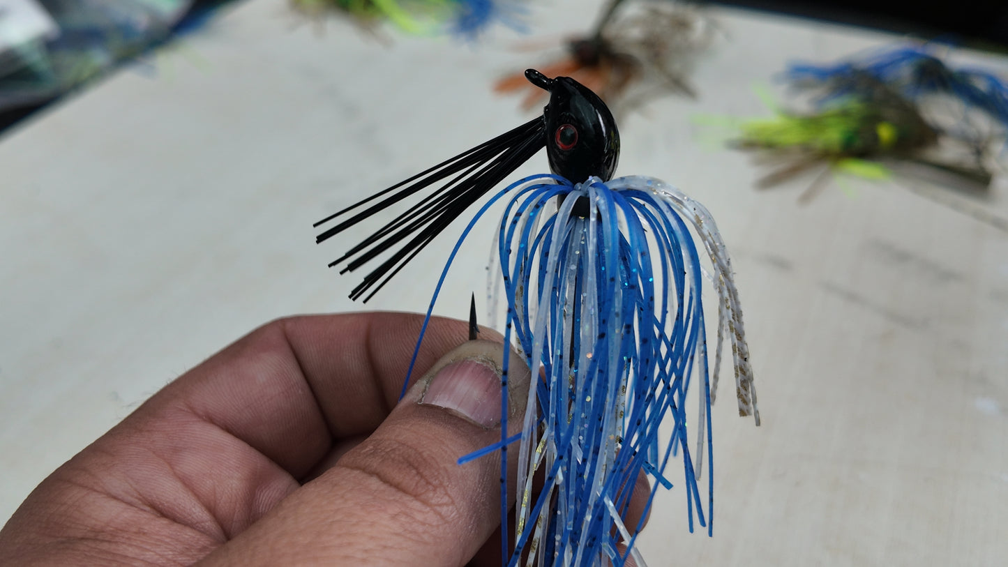 Weedless Swim Pro Jig Lure 60 Degree Hook