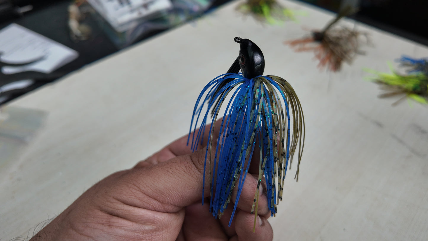 Weedless Swim Pro Jig Lure 60 Degree Hook