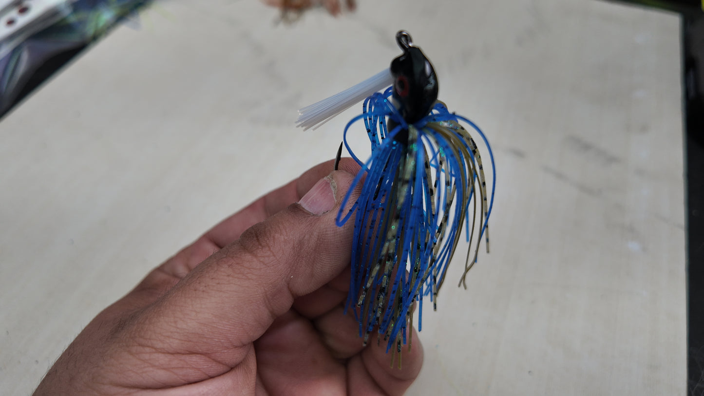 Weedless Swim Pro Jig Lure 60 Degree Hook