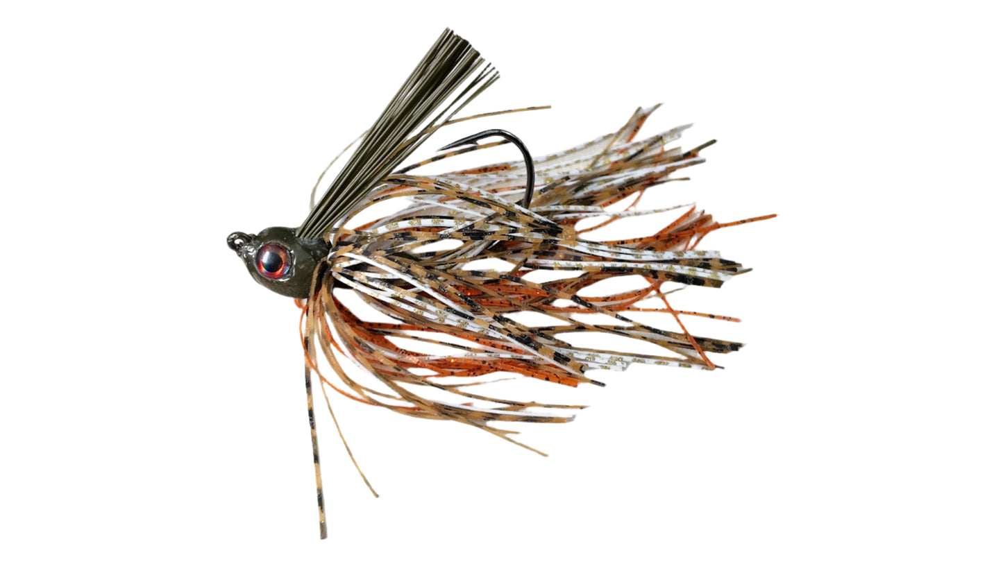 Weedless Poison Tail Jig Lure 30 Degree 3/0 Eagle Claw Hook 1/2 oz
