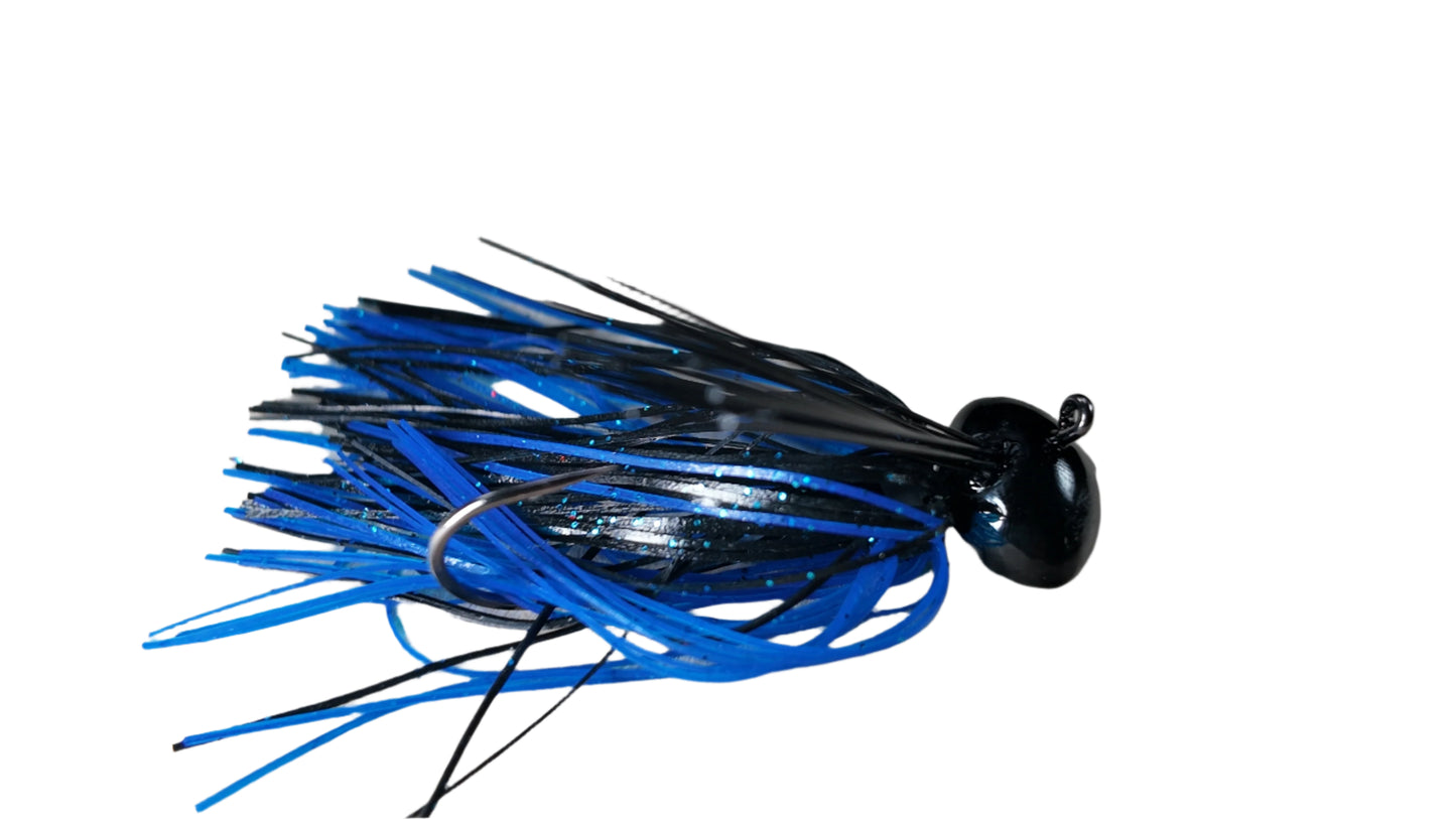 Weedless Football Head Jig 5/0 3/4oz