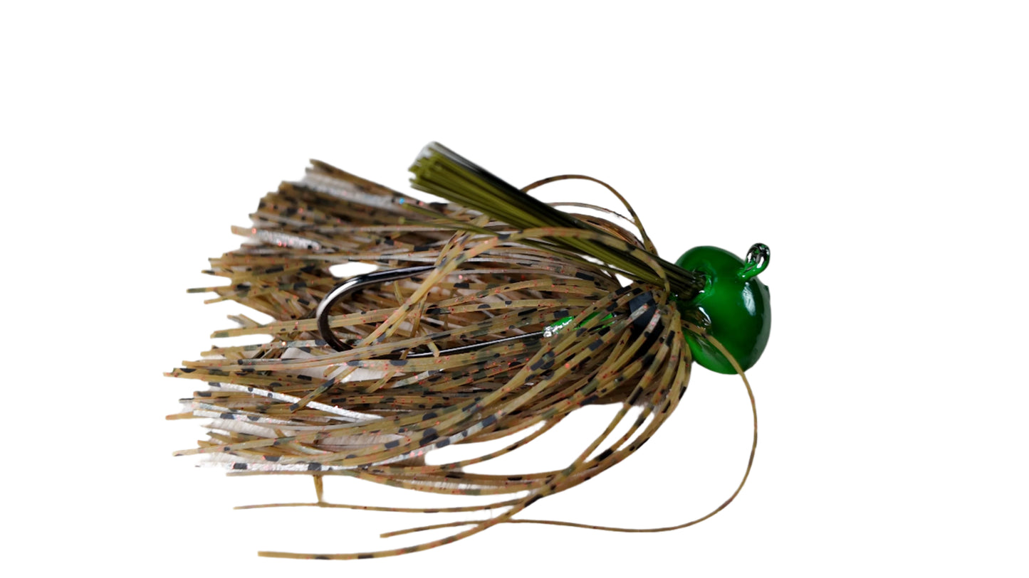 Weedless Football Head Jig 5/0 3/4oz