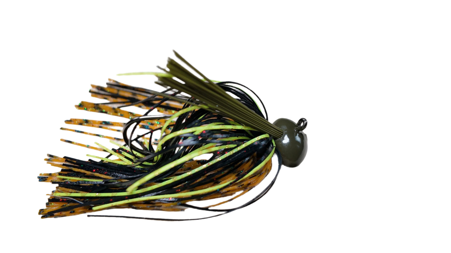 Weedless Football Head Jig 5/0 3/4oz