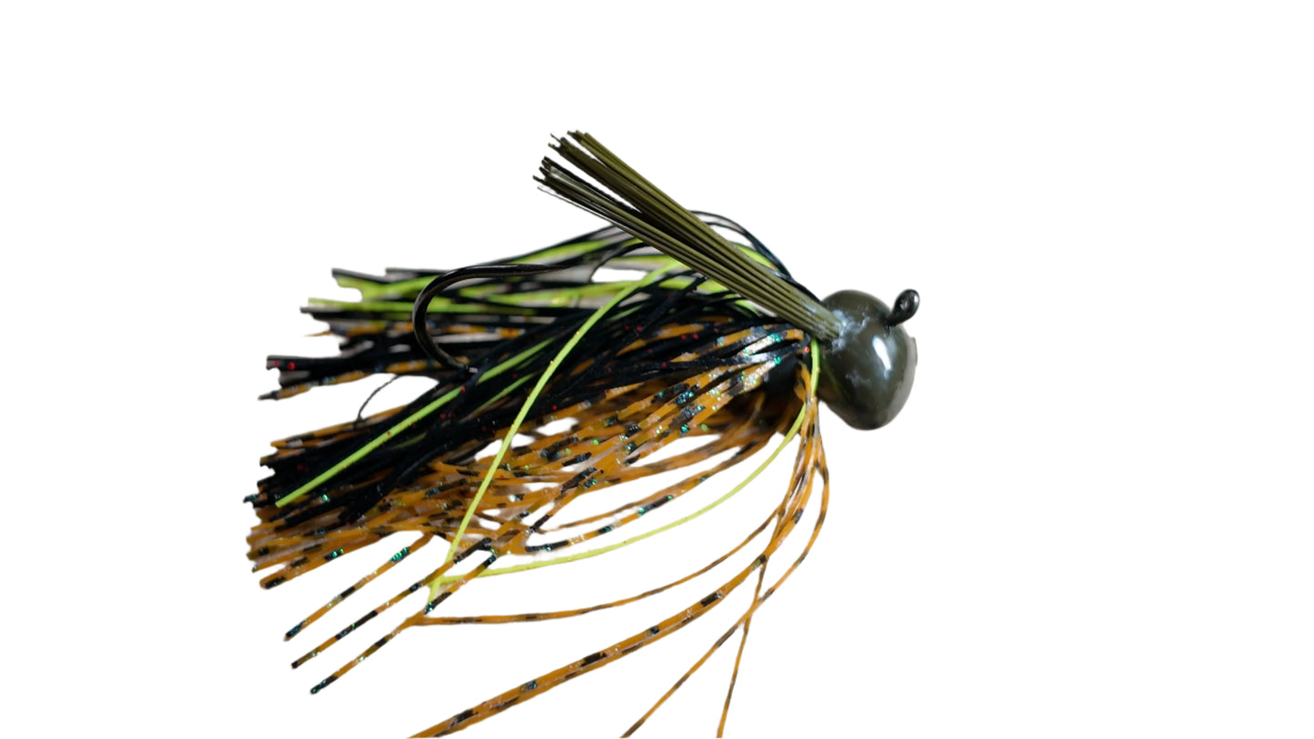 Weedless Football Head Jig 4/0 1/2oz