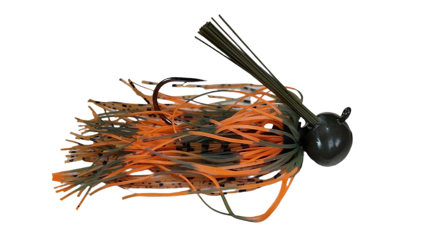 Weedless Football Head Jig 4/0 1/2oz