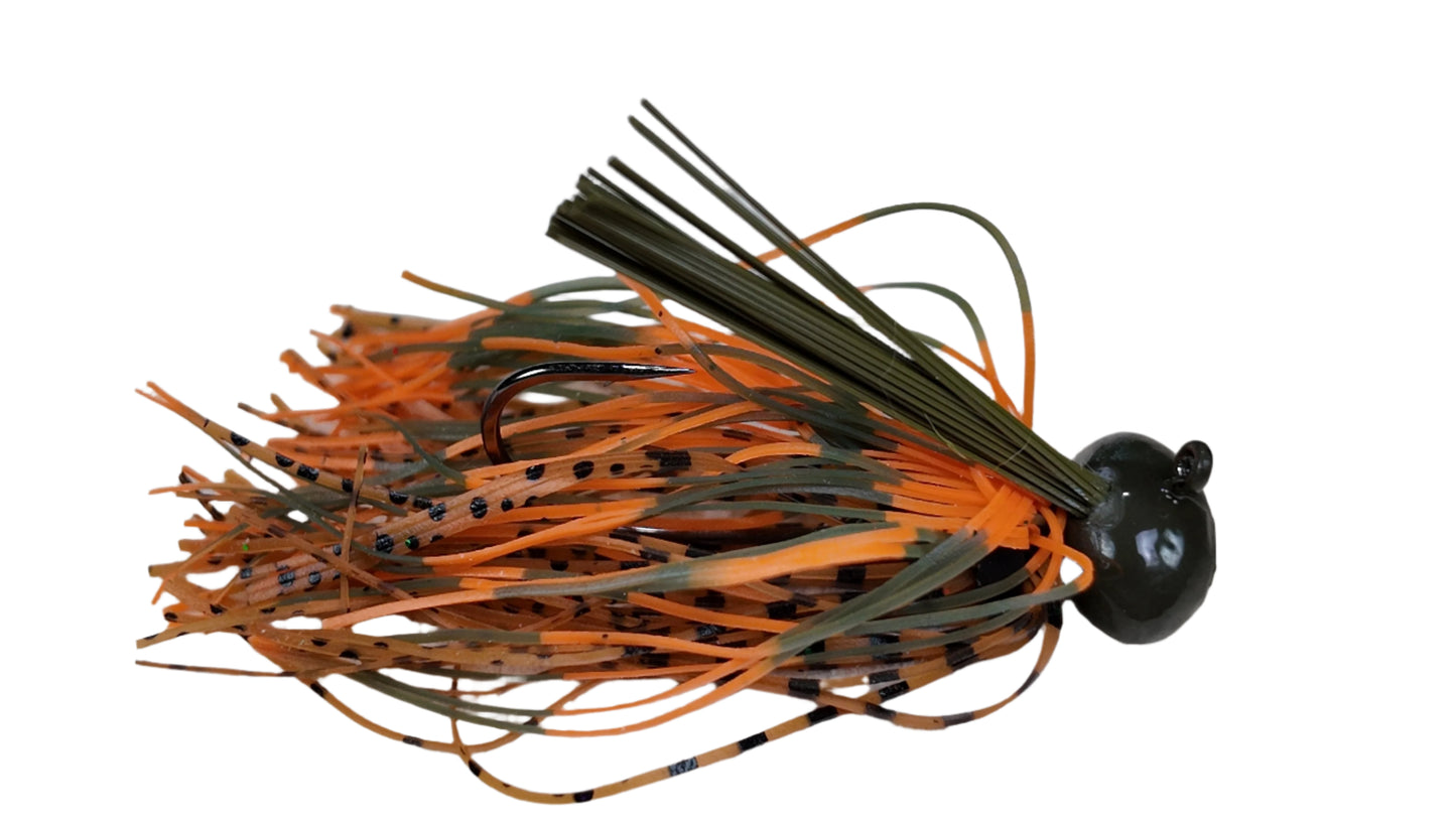 Weedless Football Head Jig 5/0 3/4oz