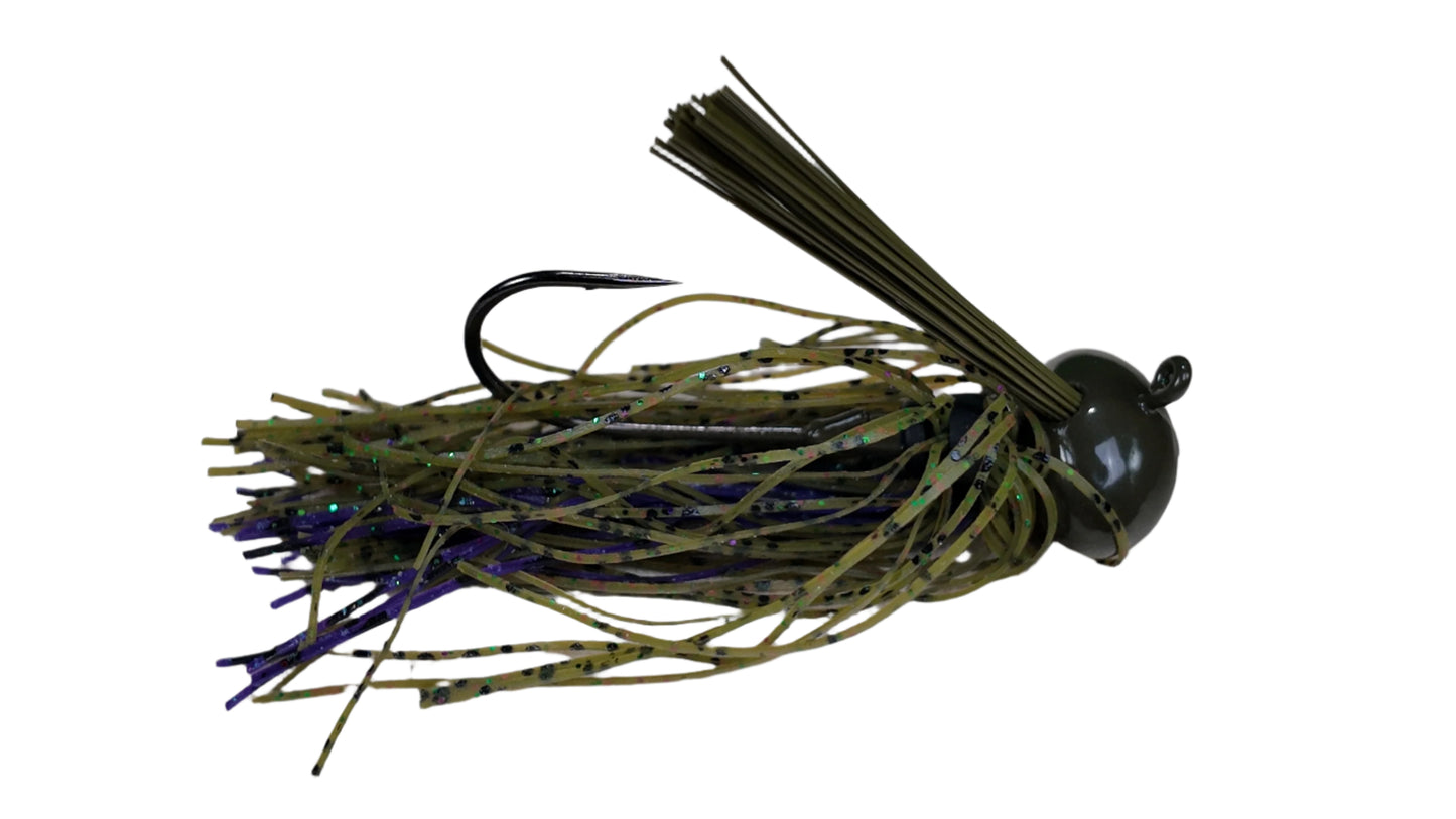 Weedless Football Head Jig 5/0 3/4oz