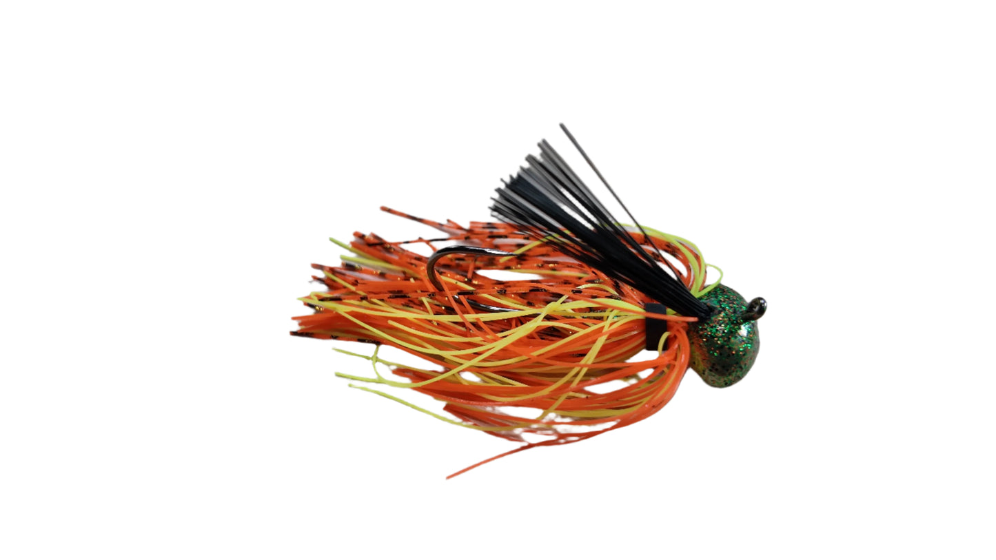 Weedless Football Head Jig 5/0 3/4oz