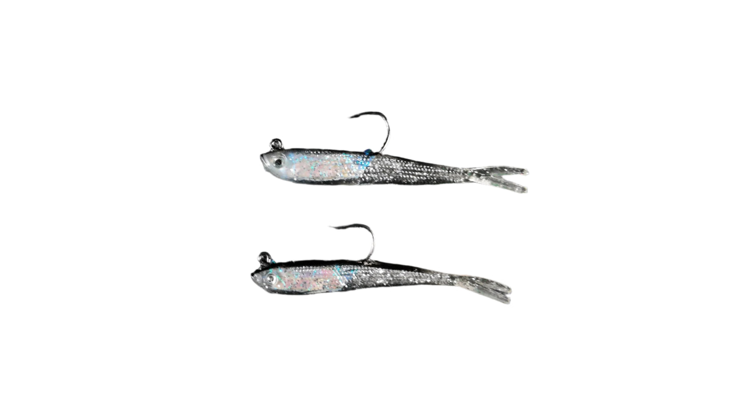 3/10 oz Hologram Swim Minnows (2 Pack)