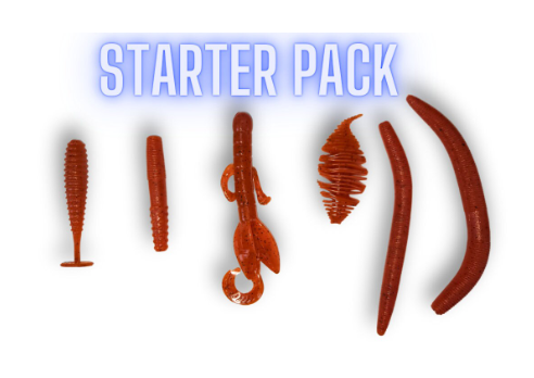 Fishing Starter Pack ( Sprue Melt Orange Color)
