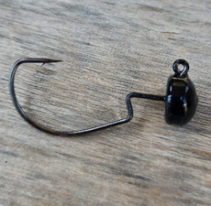 Weedless Finesse Ned Rig Hooks 4Pack Weight 5/32