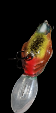 3" crankbait deep diving frog crankbait custom painted