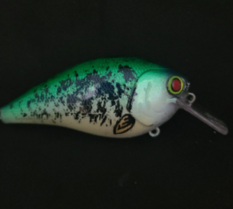 Custom Painted Crappie Lure Designed Squarebill Crankbait