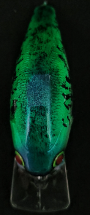 Custom Painted Crappie Lure Designed Squarebill Crankbait