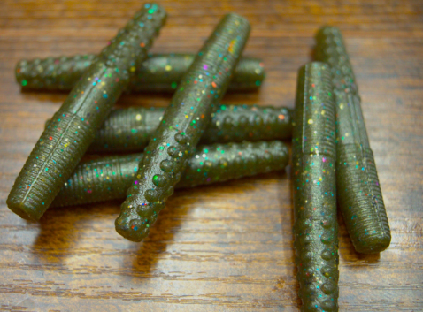 Soft Plastic Starter Pack - 5" Stick Worms (7 pack) & 2.7" Midwest Finesse Ned Worms