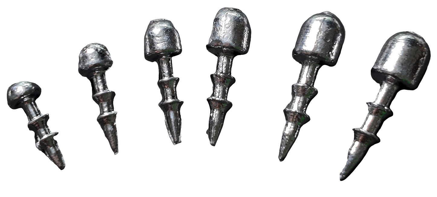 Half Moon Wacky / Neko Worm Weights (5 Pack)