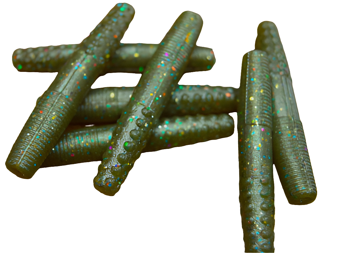 Soft Plastic Starter Pack - 5" Stick Worms (7 pack) & 2.7" Midwest Finesse Ned Worms
