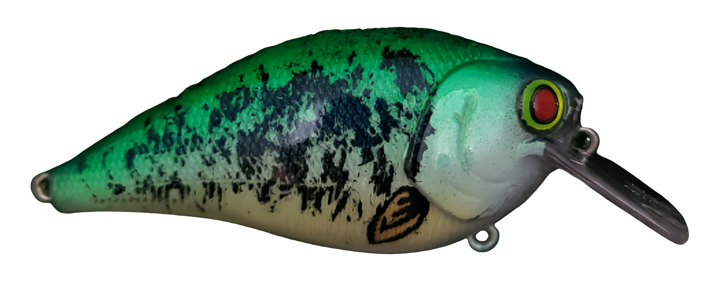 Custom Painted Crappie Lure Designed Squarebill Crankbait
