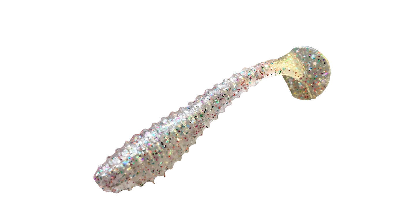 3" Ripper Swimbait Glass Shad Color (8 Pack)