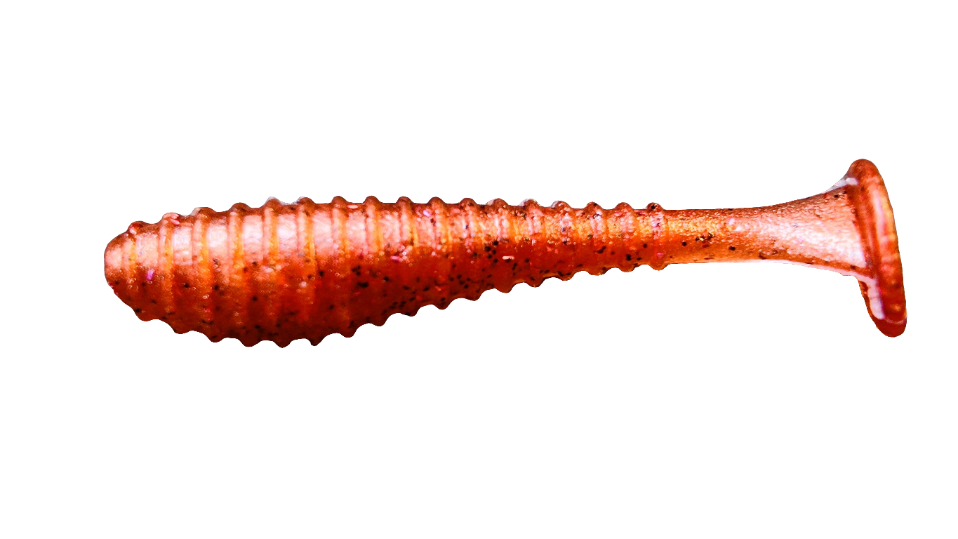 3" Ripper Swimbait Copper Melon Color (8 Pack)