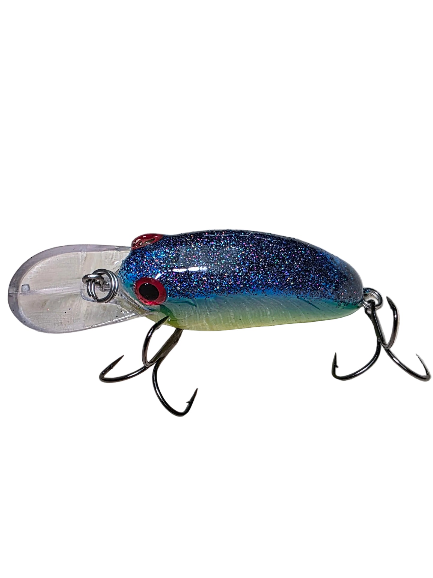 2" Flatsided Crankbait Med Diver Shock Shad Color