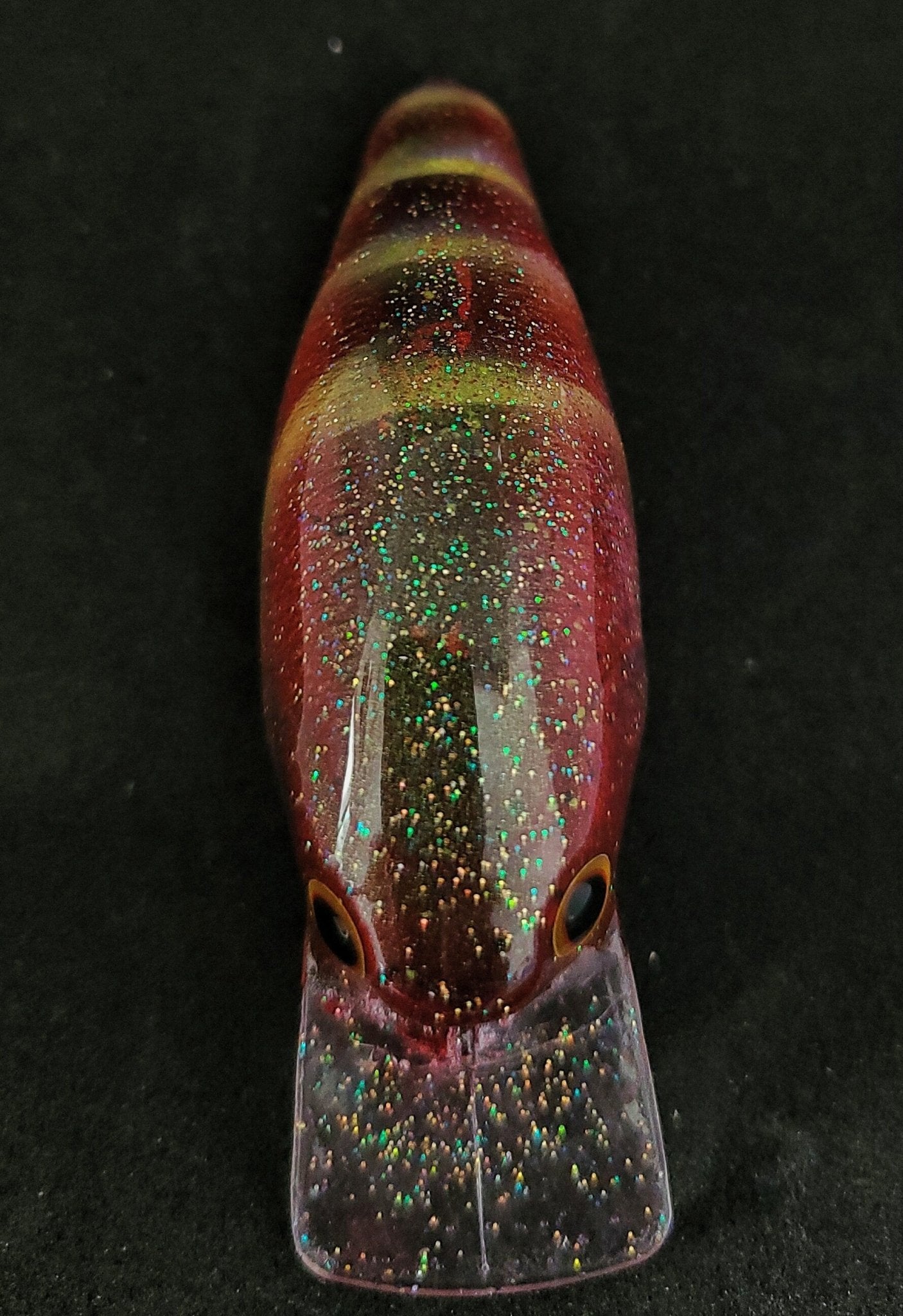 3" crankbait squarebill in a Electric Yellow Craw color - JQ's ReefShack LLC