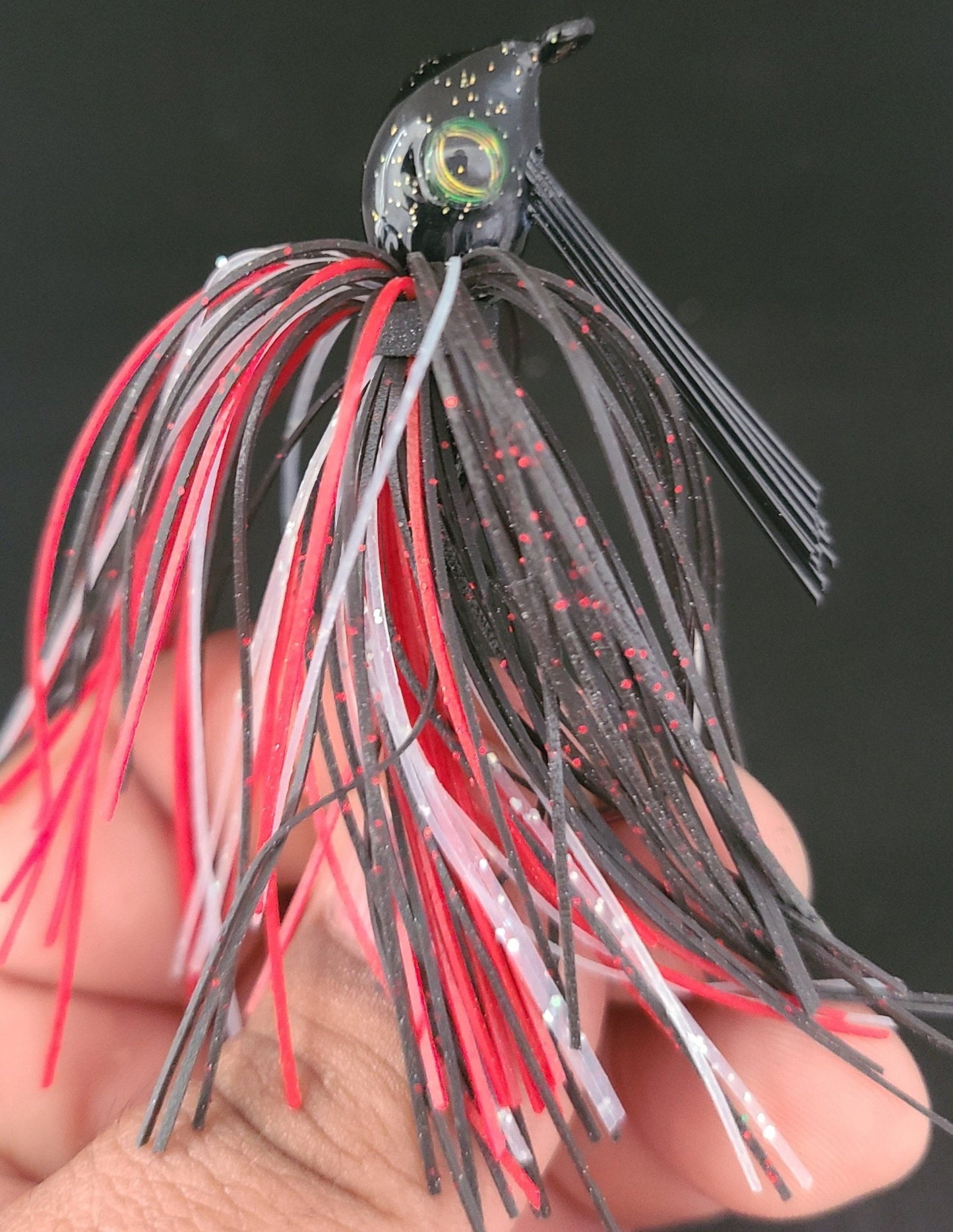Custom SwimJig Lure 60 Degree 5/0 Hook 1/2 oz - JQ's ReefShack LLC
