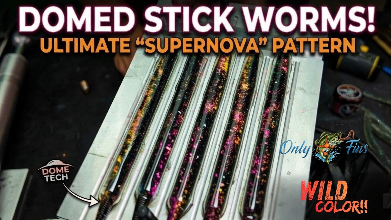 Load video: Tutorial On How I Make Domed Stick Worms