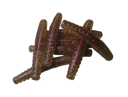 2,7 pulgadas Midwest Finesse NED Worm IronMan Color