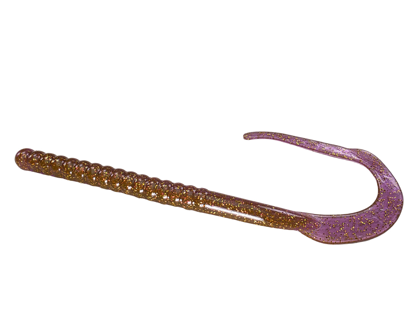 Gusano Demonio Magnético de 12,5" color rojo ciruela (paquete de 6)