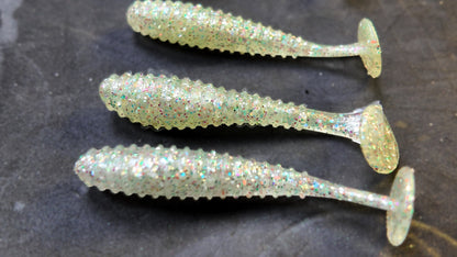 3" Ripper Swimbait Glass Shad Color (8 Pack)