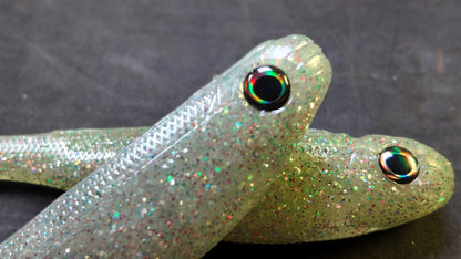 6" Big Swimbait Shad Color (Weedless Hook Insert)