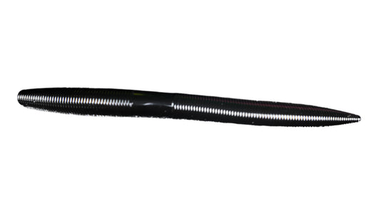 5" Stick Worms Black Leech Color (8 pack)