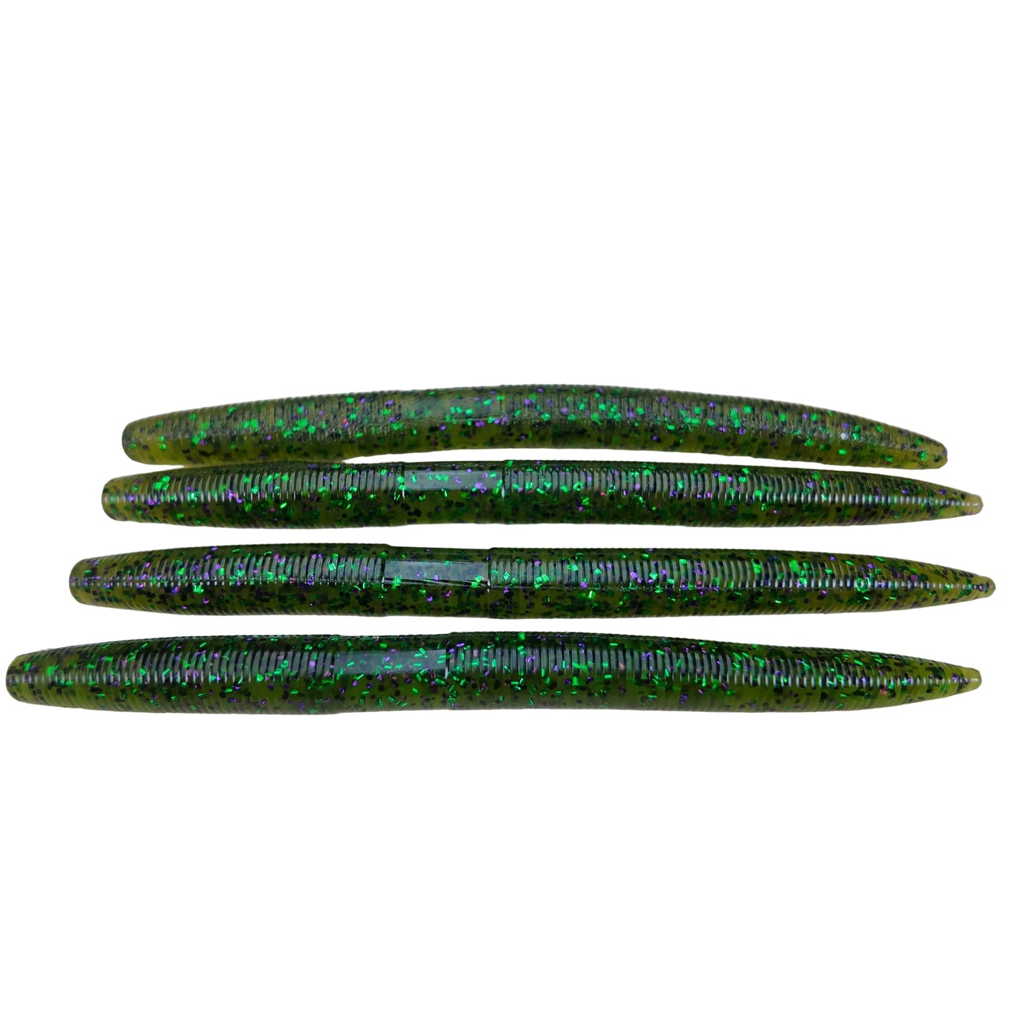 5" Stick Worms Watermelon Candy Color (8 pack)