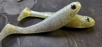 6" Big Swimbait Shad Color (Weedless Hook Insert)
