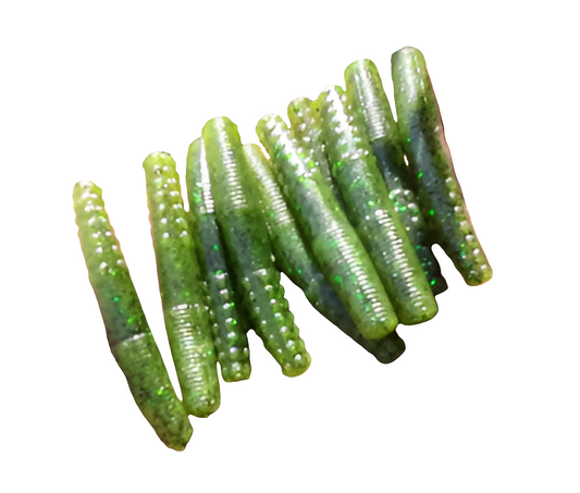 2.7" Ned Worms Bullfrog Color (8 pack)