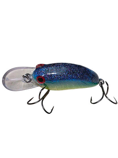 2" Flatsided Crankbait Med Diver Shock Shad Color