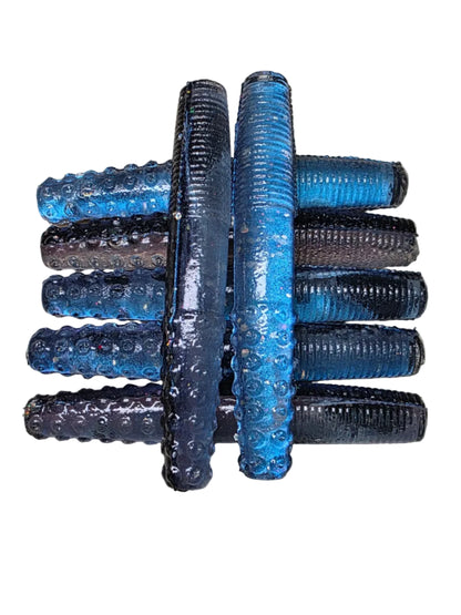 2.7 Inch Domed Midwest Finesse Ned Worms (8 Pack)
