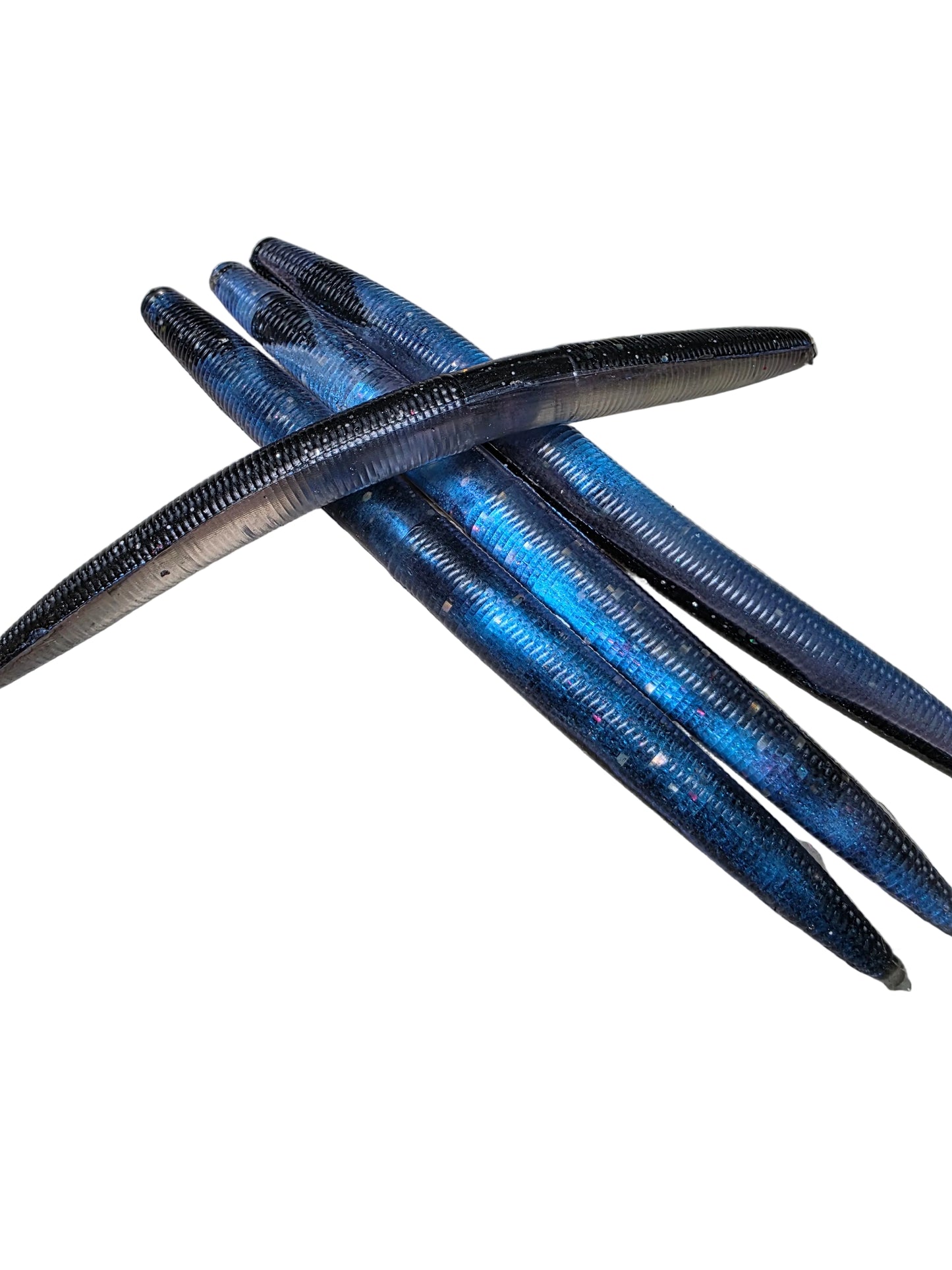 5" Domed Stick Worms in Dark Matter Color (5 pack)