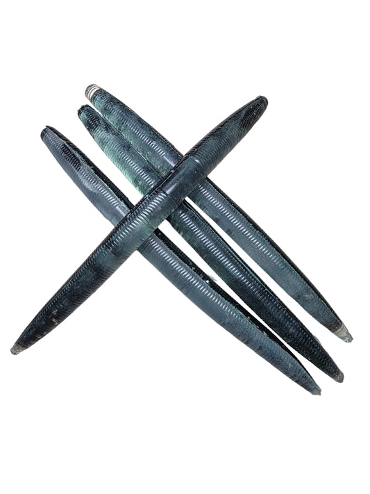 Gusanos de palo de 5" con rayos gamma de color (paquete de 5)