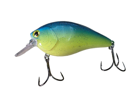 Custom Painted Shock Shad Lure Squarebill Crankbait