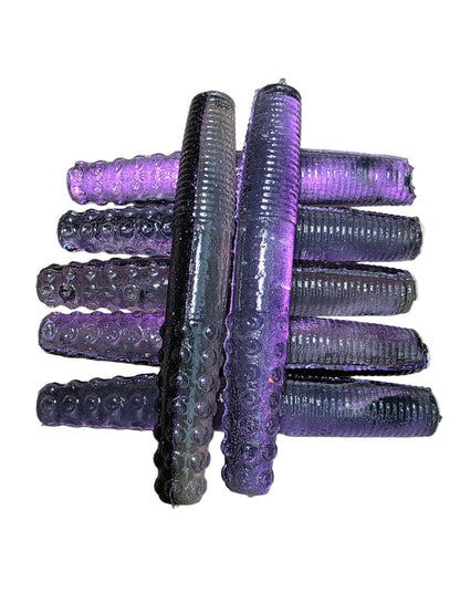 2.7 Inch Domed Midwest Finesse Ned Worms (8 Pack)