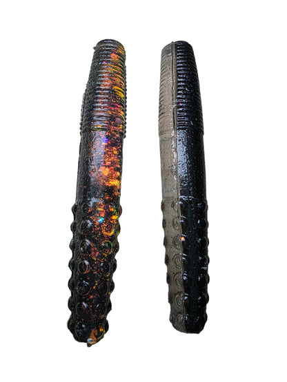 2.7 Inch Domed Midwest Finesse Ned Worms (8 Pack)