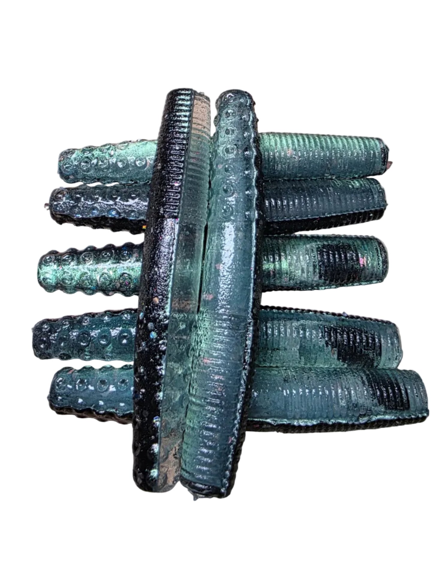 2.7 Inch Domed Midwest Finesse Ned Worms (8 Pack)